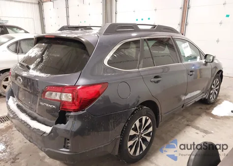 2015 Subaru Outback 2.5I Limited z USA, uszkodzony, nr VIN 4S4BSBLC4F3239641